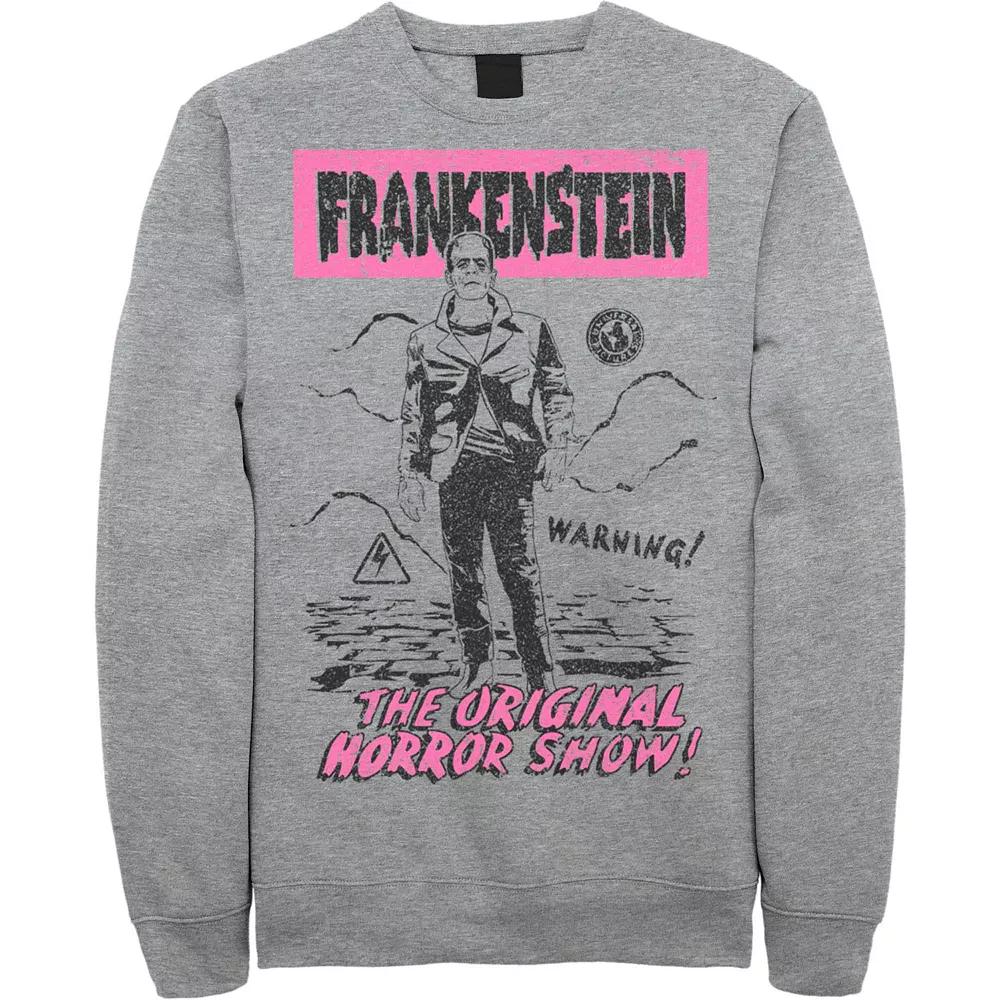 Men's Universal Monsters Old Franky Poster Sweatshirt,  Product Image
