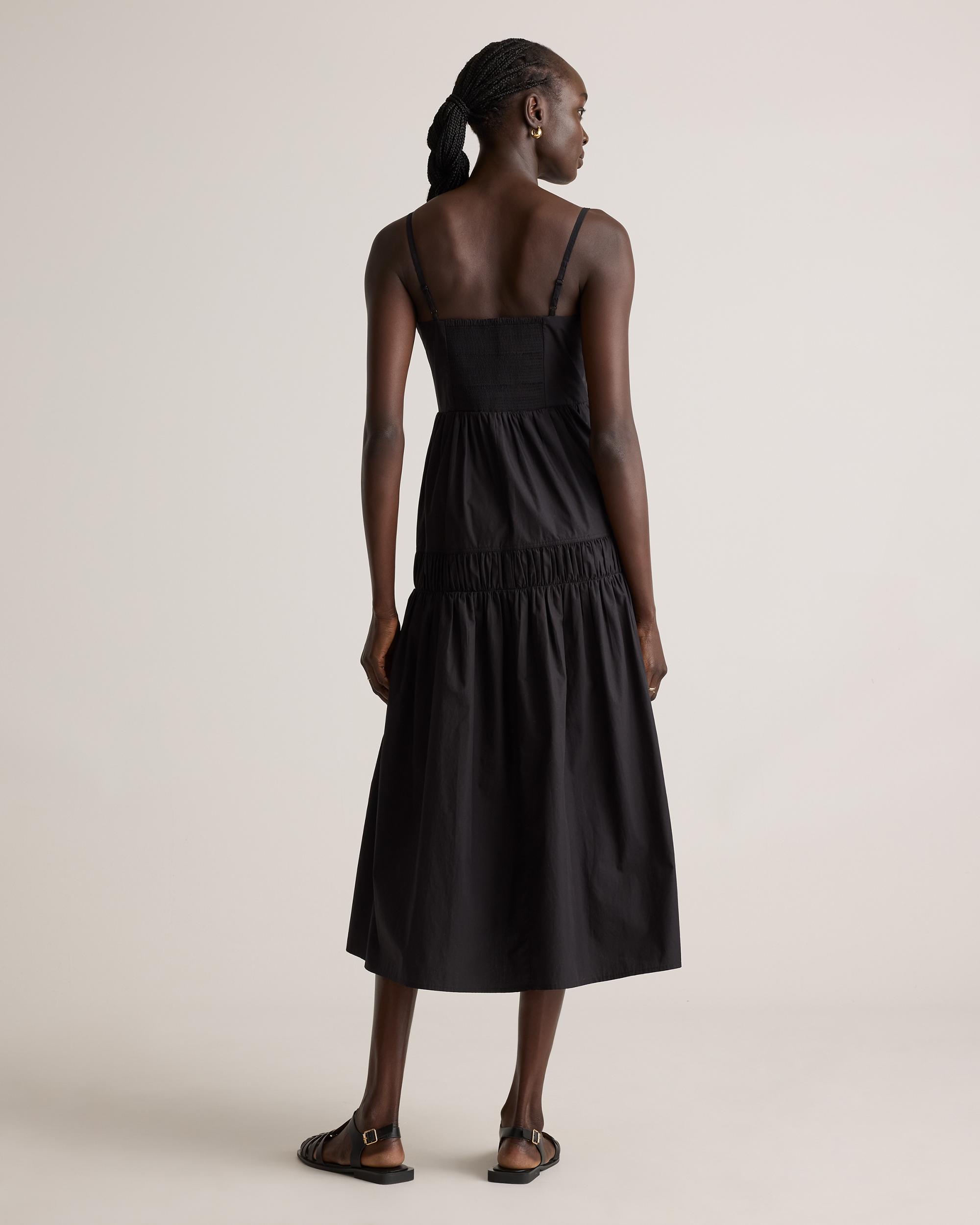Quince | Women's Poplin Spaghetti Strap Maxi Dress Size XS, Organic Cotton Product Image