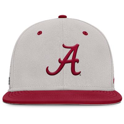 Alabama Crimson Tide Dugout True Men’s Nike Dri-FIT College Fitted Hat Product Image