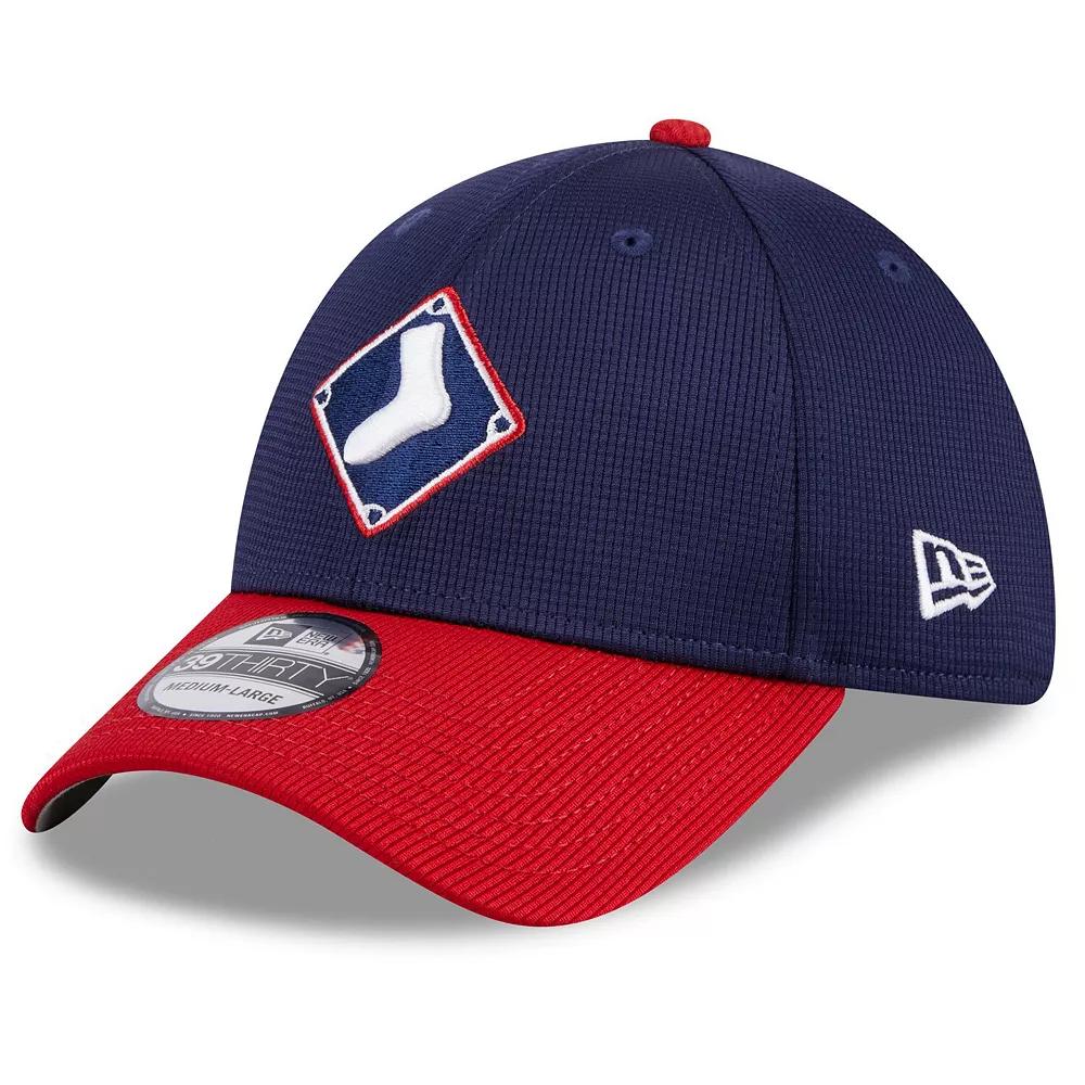 Men's New Era  Navy Chicago White Sox 2024 Batting Practice 39THIRTY Flex Hat, Size: Small/Medium, Blue Product Image