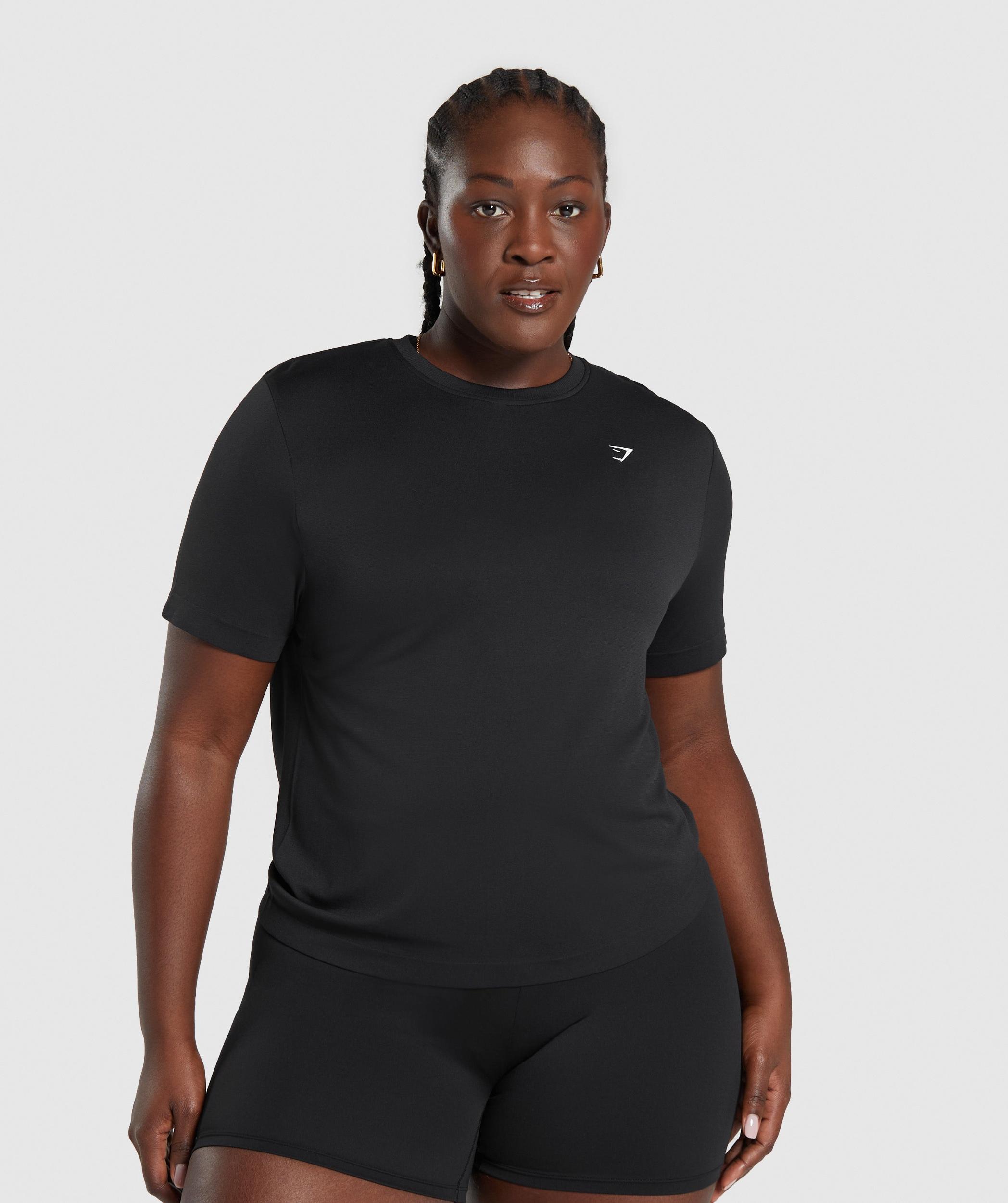 Gymshark Everyday Seamless T-Shirt - Black Female Product Image