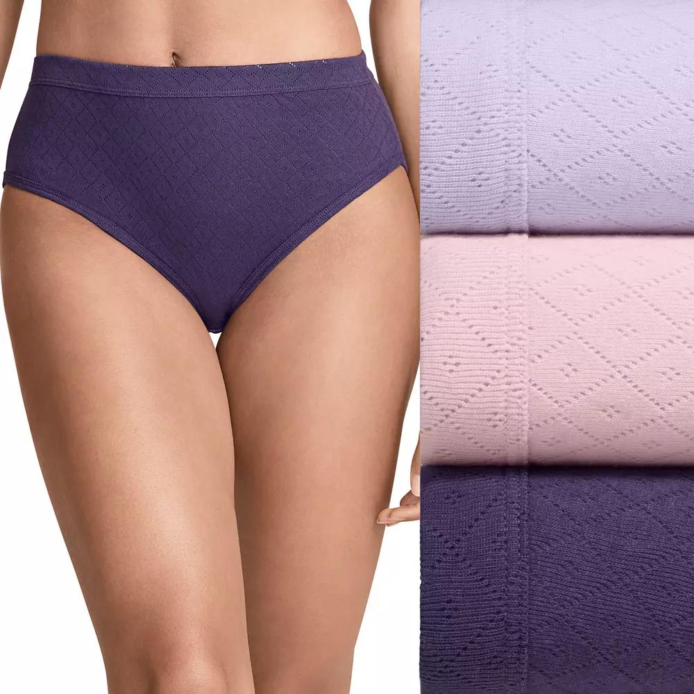 Women's Jockey® Elance Breathe 3-pack French Cut Panty Set 1541,  Product Image