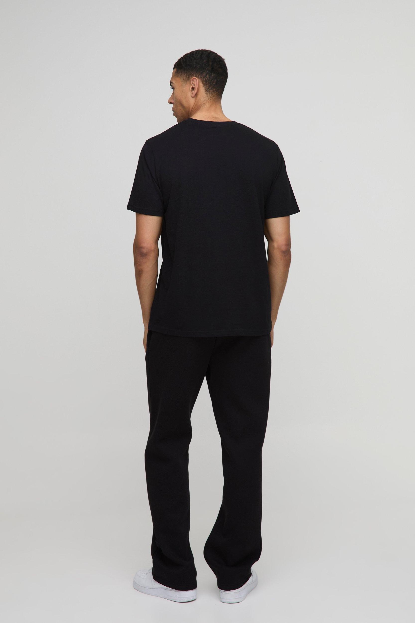 Regular Fit Regular Fit The Terminator License T-Shirt | boohooMAN USA Product Image