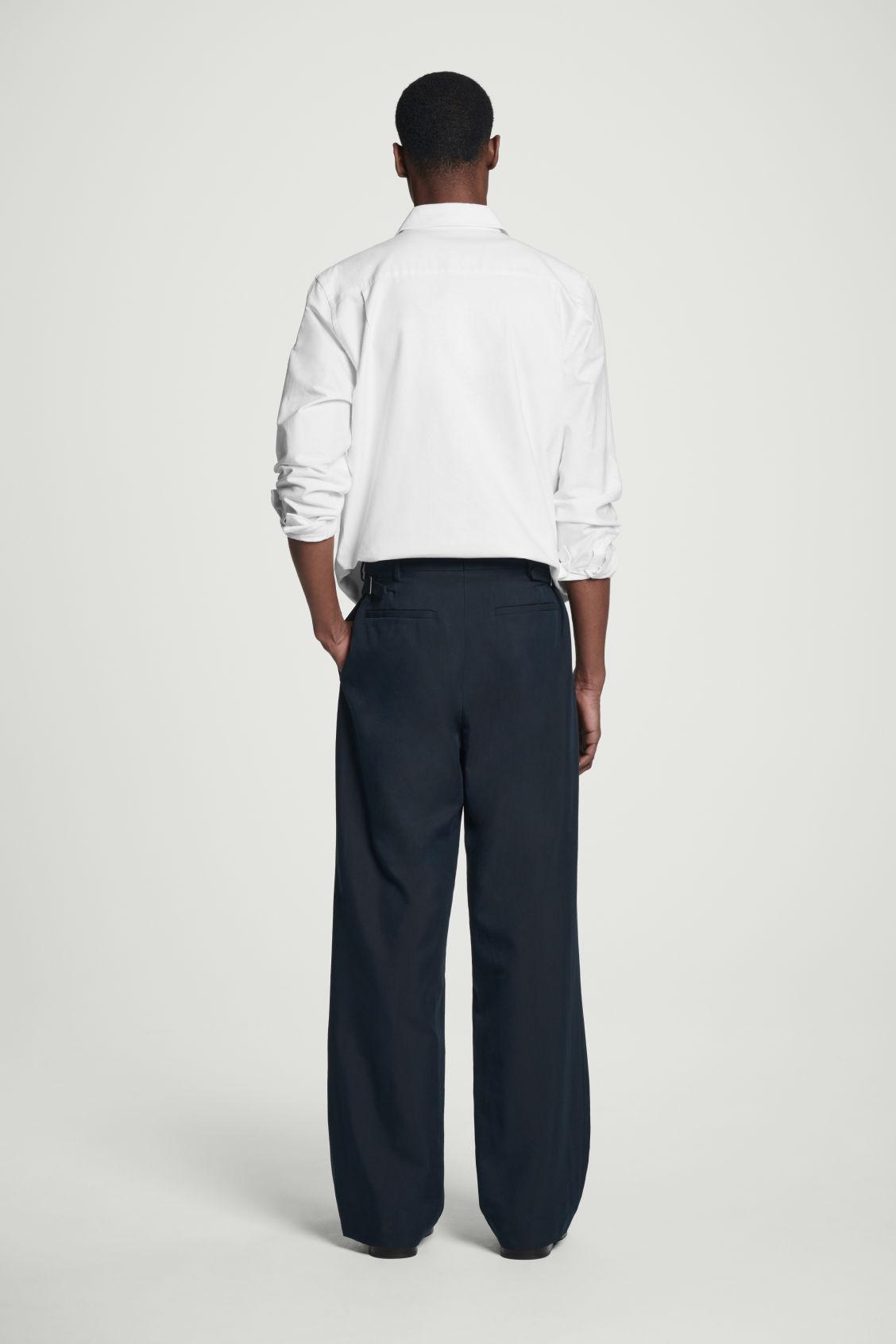 TAILORED WIDE-LEG PANTS Product Image