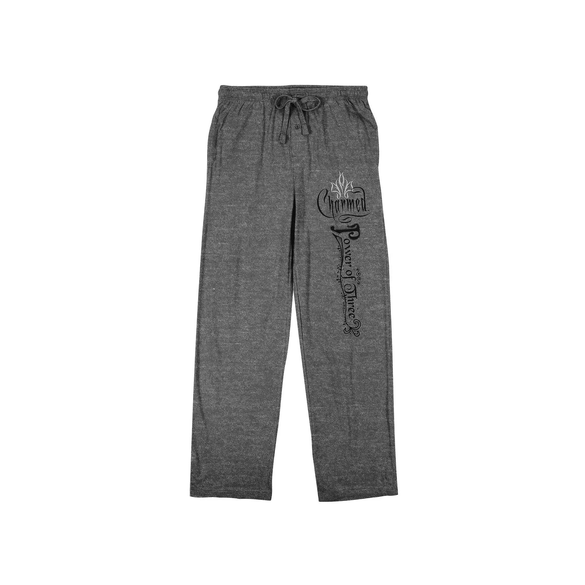 Men's Charmed 1998 Power Sleep Pants, Size: Small, Gray Product Image