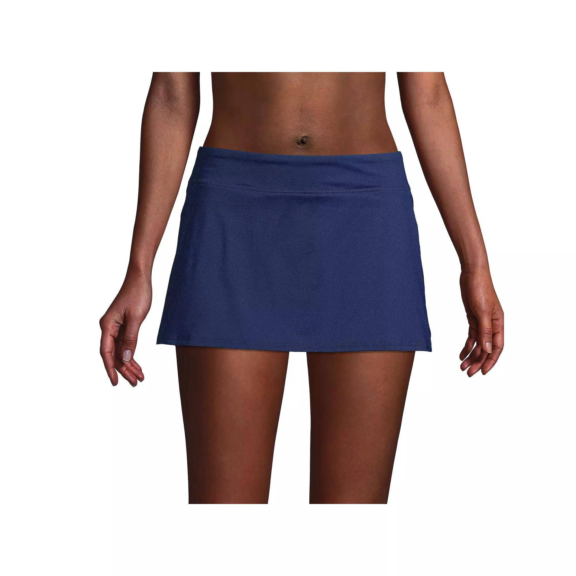 Women's Lands' End UPF 50 Mini Swim Skirt,  Product Image