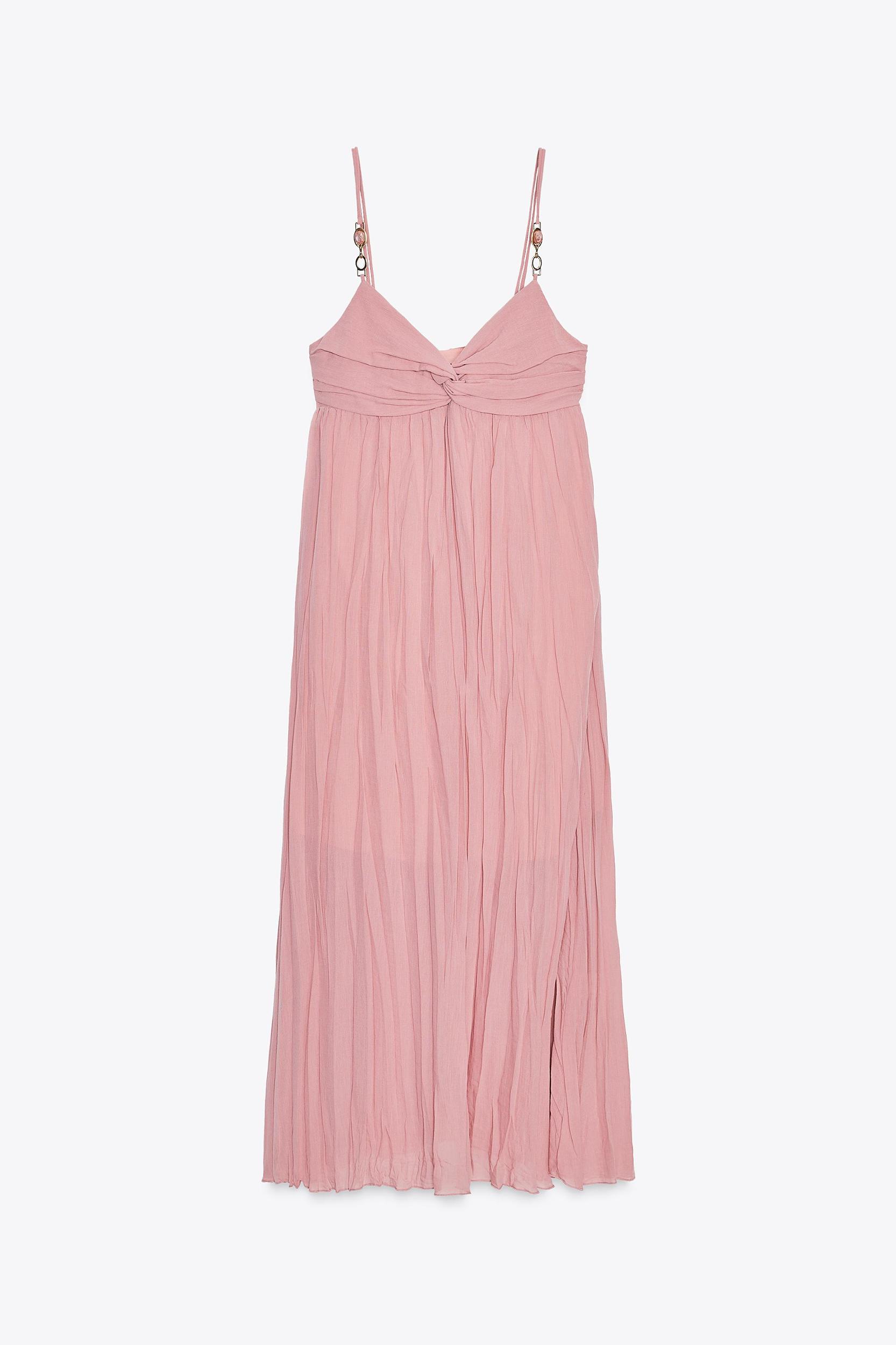 MIDI DRESS WITH APPLIQUÉS Product Image