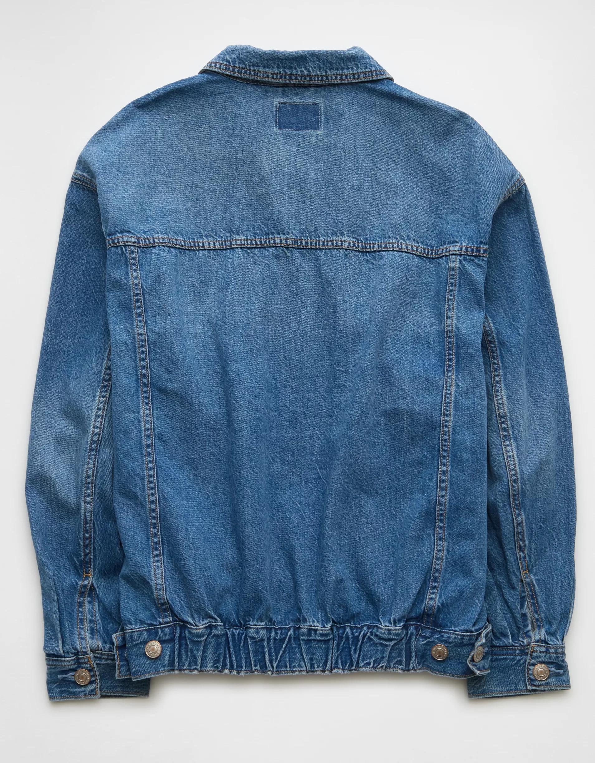 AE Denim Trucker Jacket Product Image