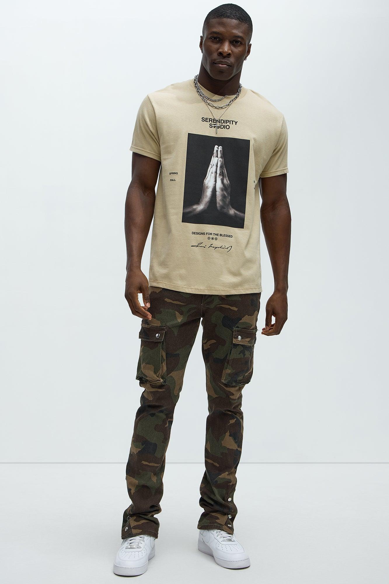 Serendipity Studio Short Sleeve Tee - Sand Product Image