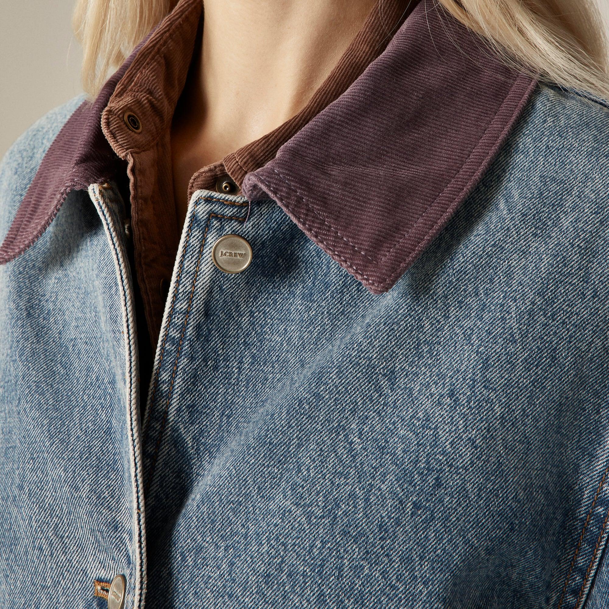 Relaxed Barn Jacket™ in denim Product Image