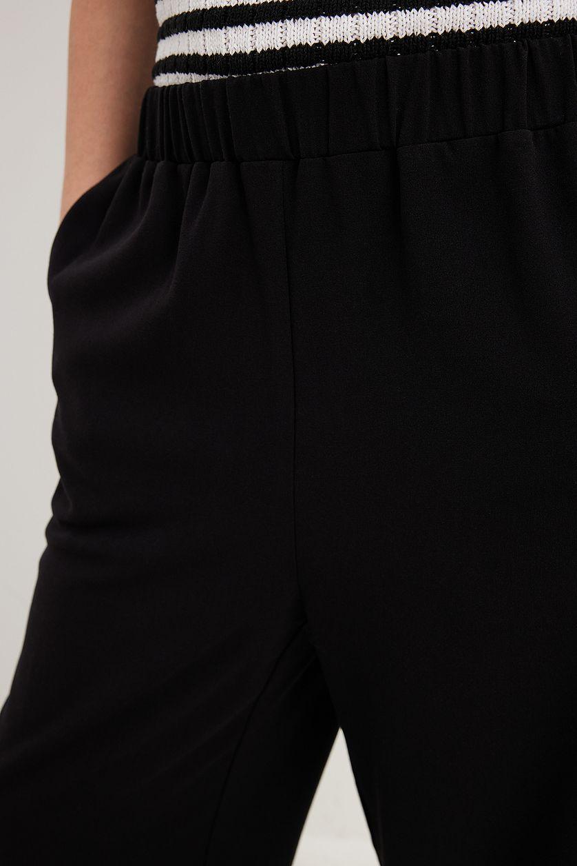 Elastic Waistband Culottes Product Image