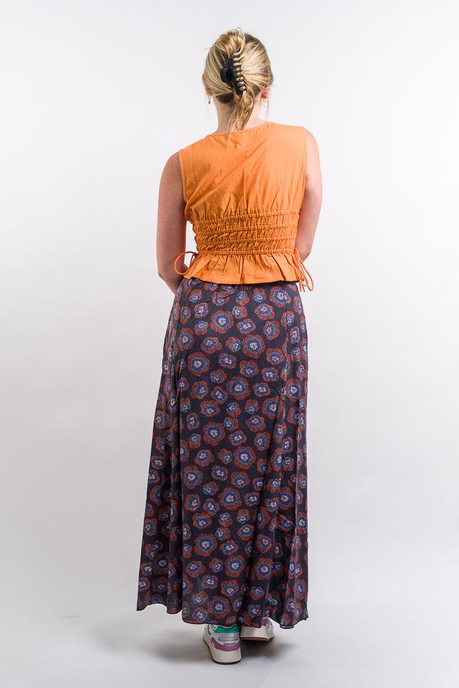 Native Youth Linen Blend Cami - Orange Product Image