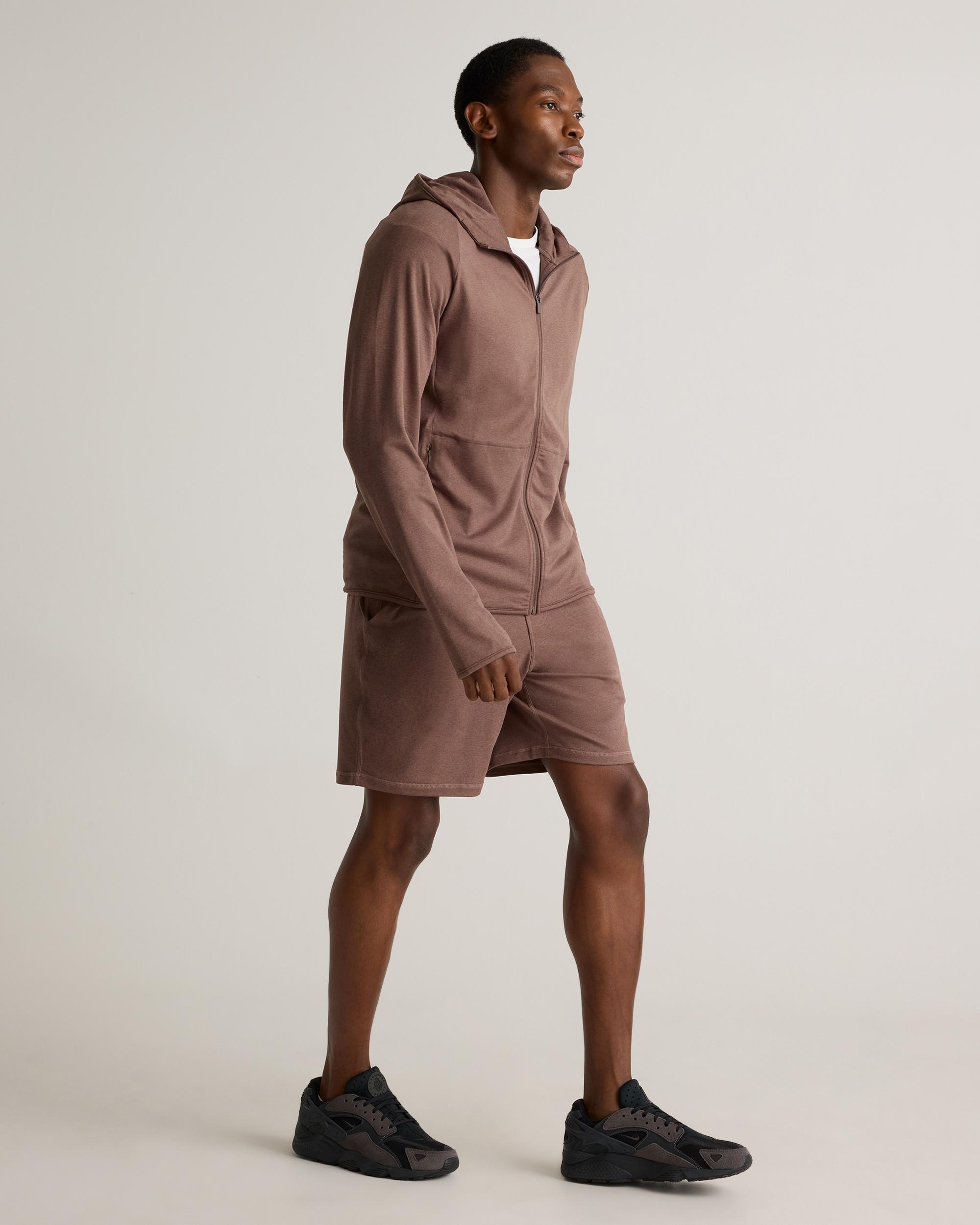 Quince | Men's Flowknit Performance Zip Hoodie Recycled Polyester Product Image