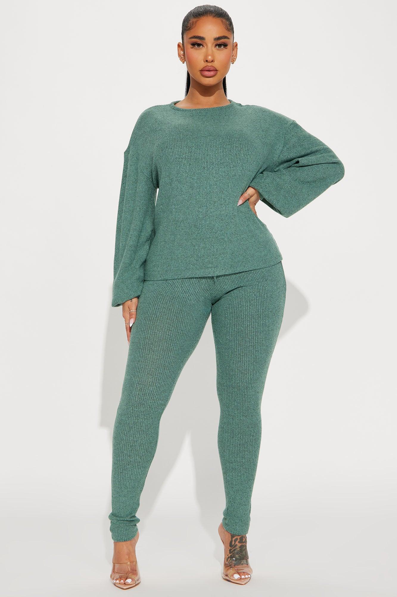 Comfy N Cozy Legging Set - Sage Product Image