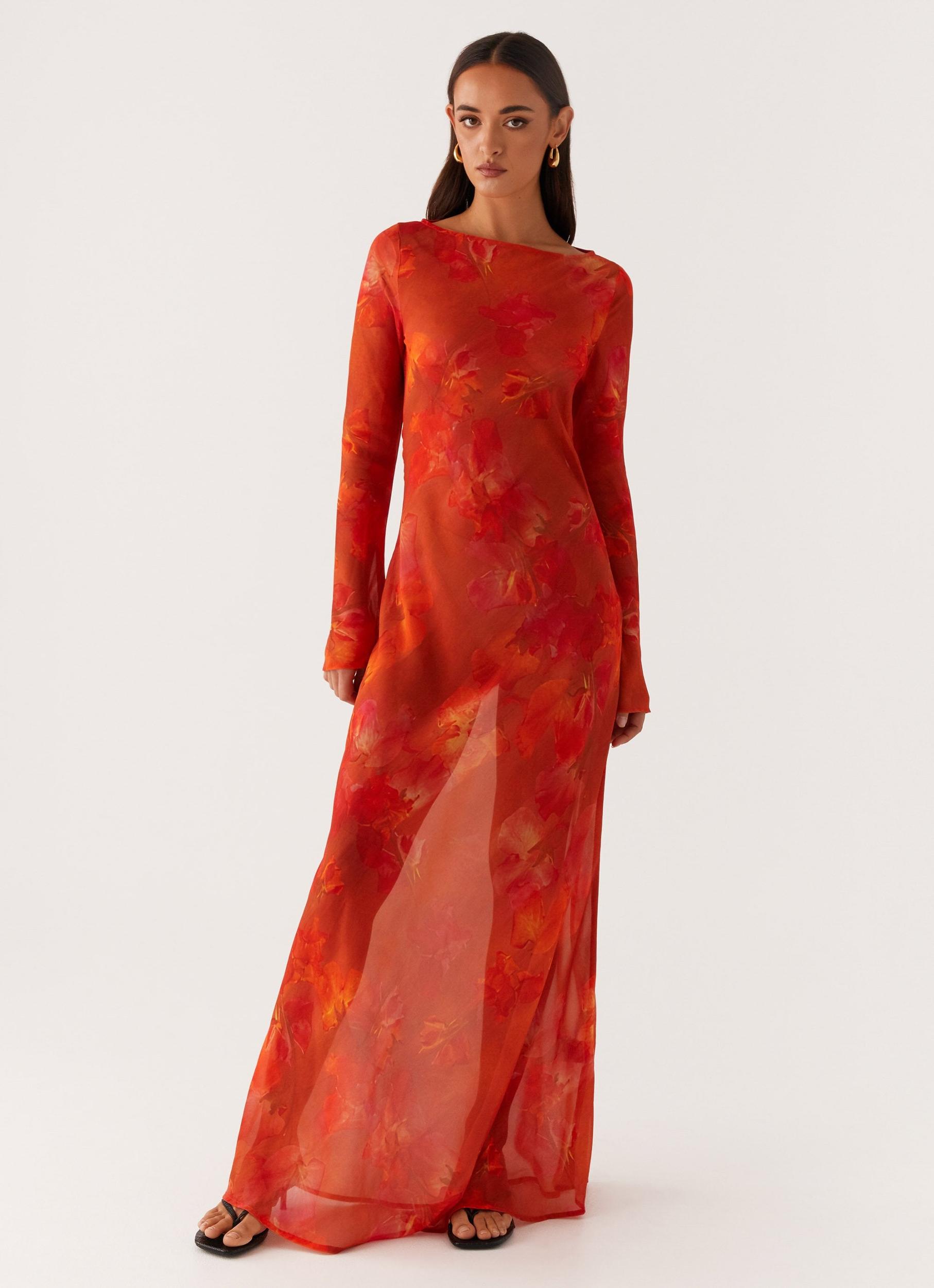 Lorde Maxi Dress - Amber Product Image