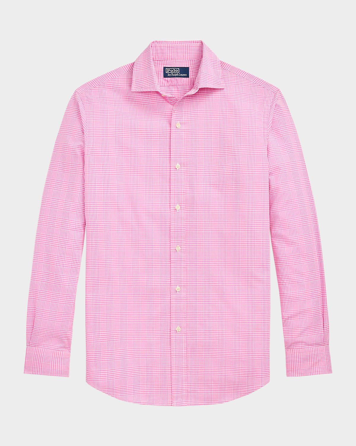 Mens Classic Fit Poplin Button-Front Shirt Product Image