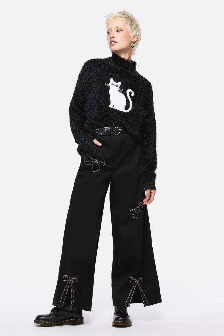 Catkins Boucle Knit Jumper Product Image