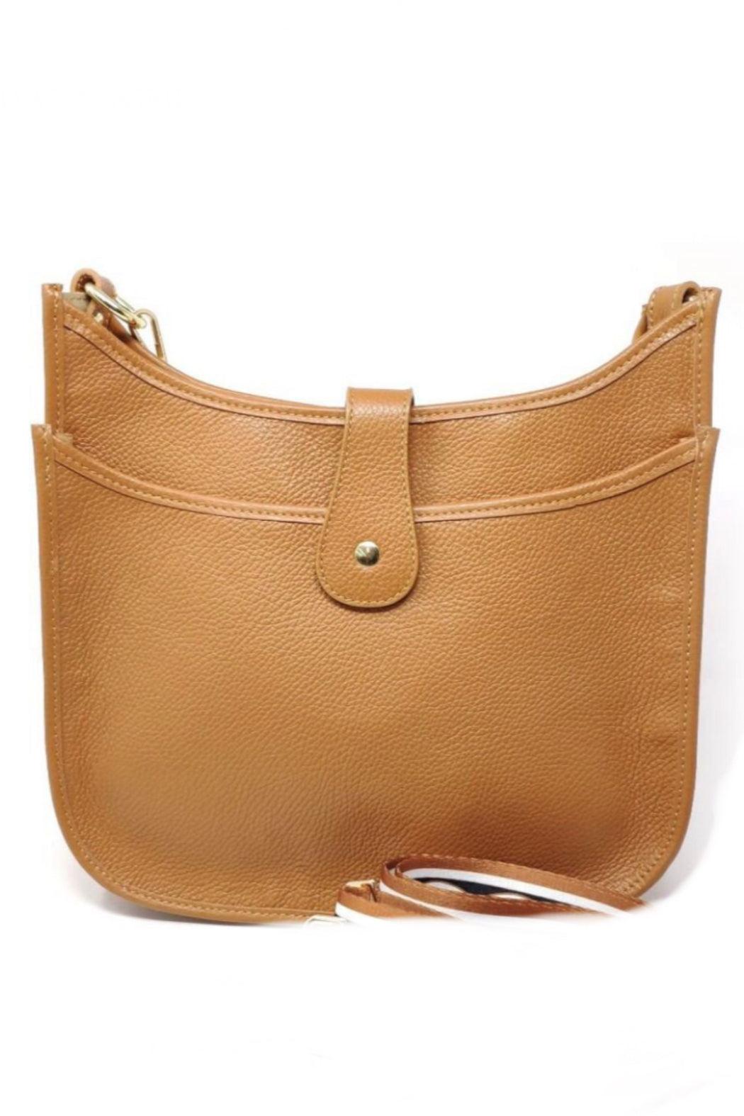 Leather Messenger Adjustable Crossbody Bag Product Image