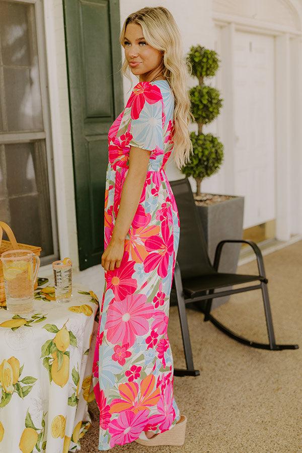 Paradise Garden Floral Maxi Dress Product Image