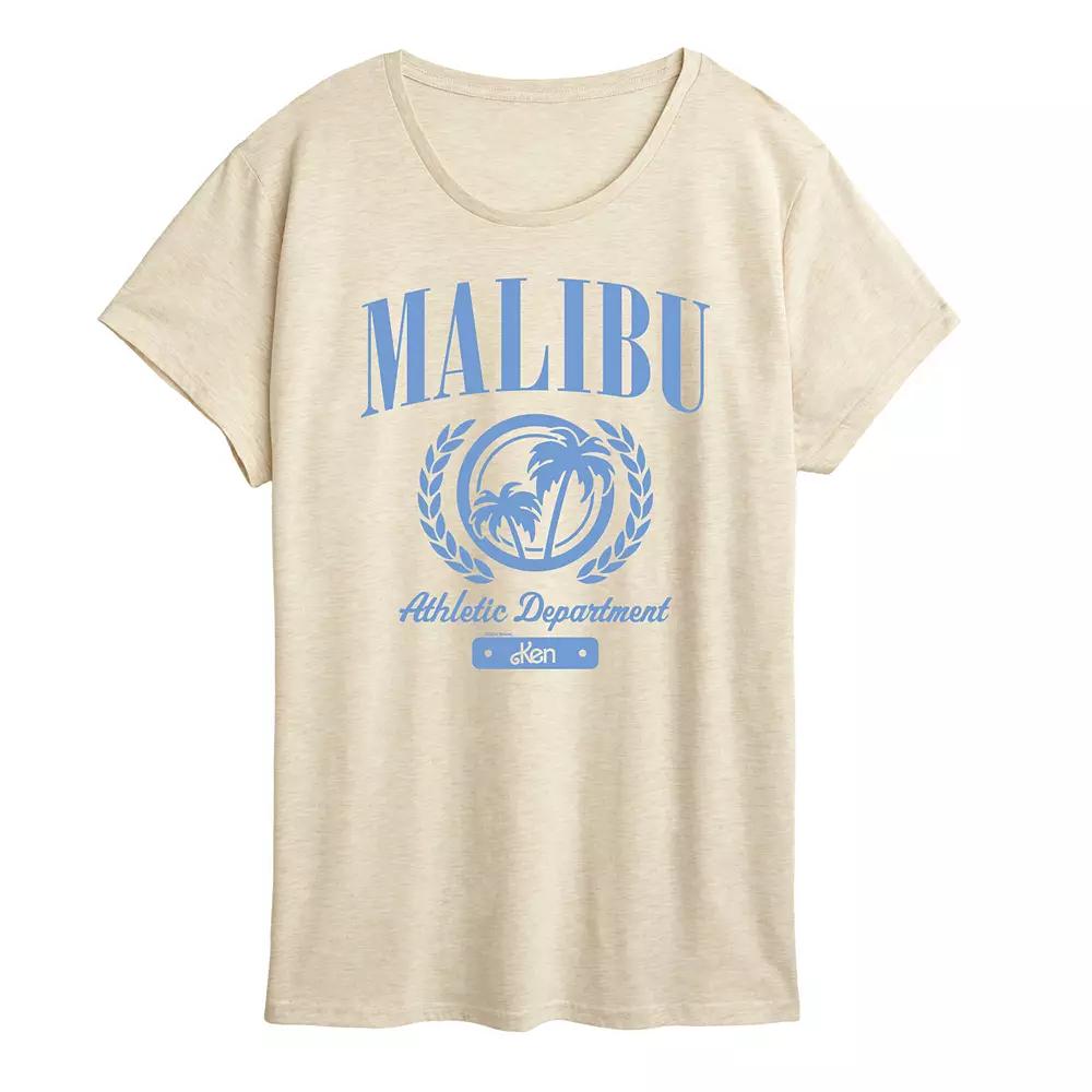 Women's Barbie® Malibu Athletic Department Graphic Tee,  Product Image