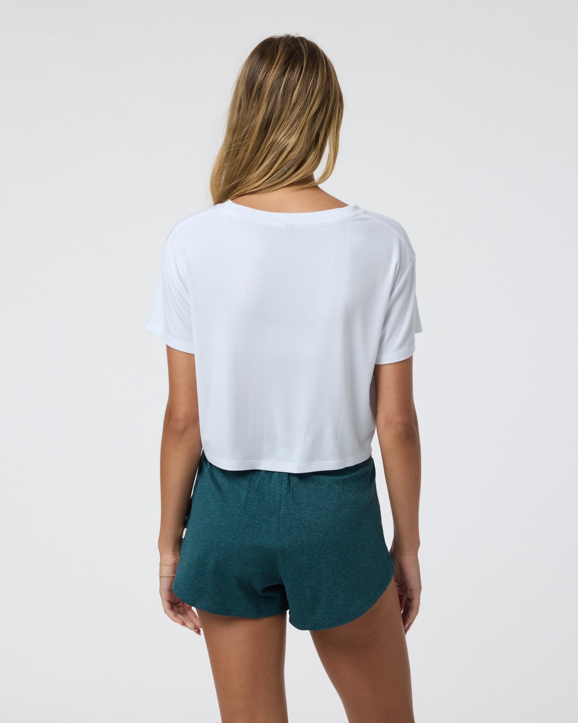 Short Sleeve Cove V Neck Tee Product Image