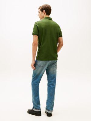 Regular Fit Script Logo Twill Polo Product Image