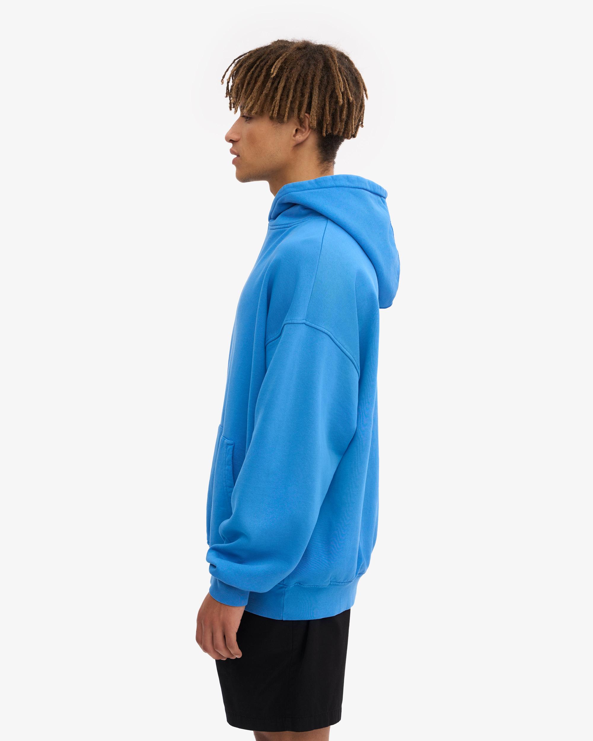 Organic Oversized Hood - Pacific Blue Product Image