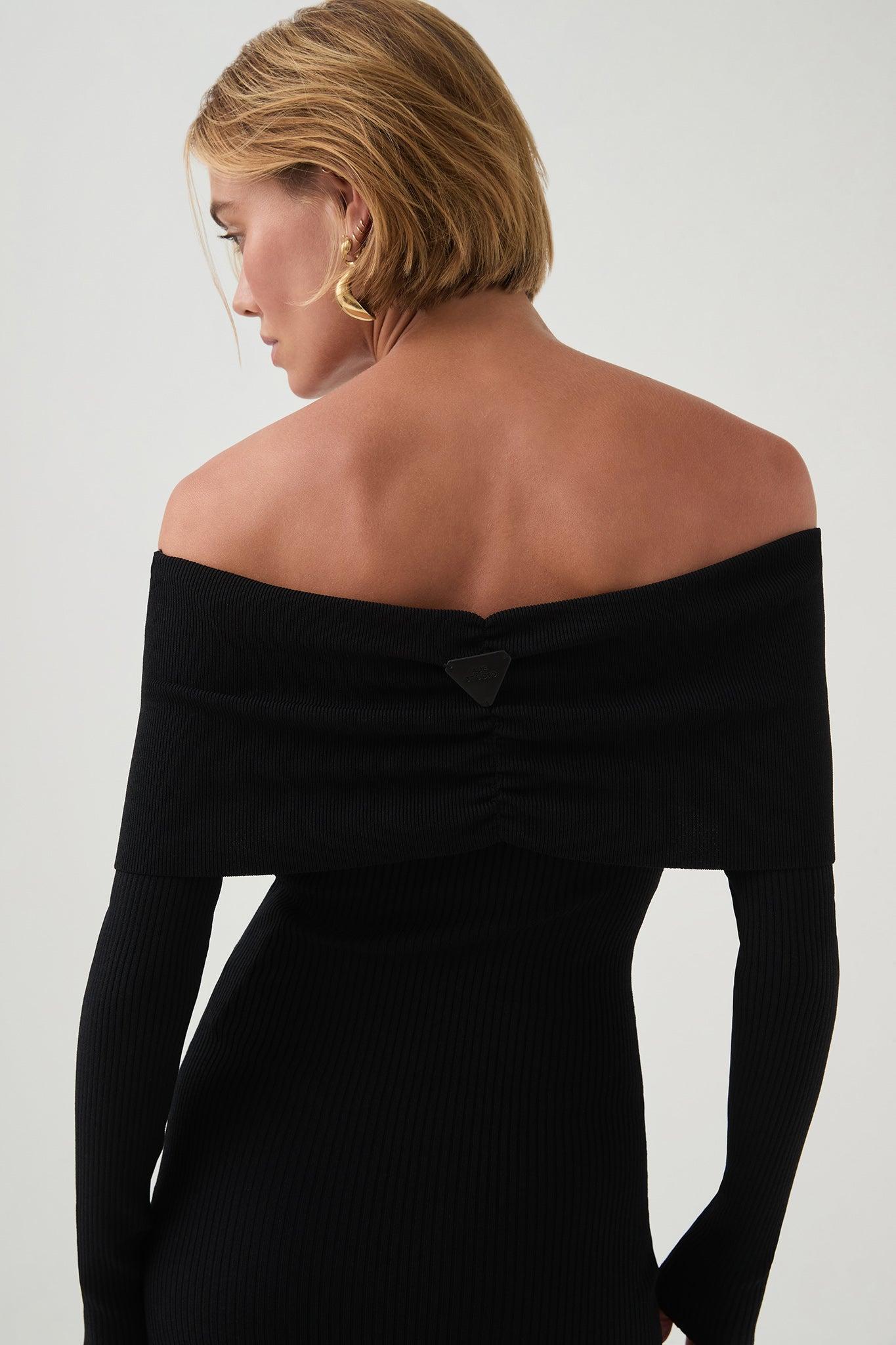 Deia Off Shoulder Long Sleeve Dress Product Image