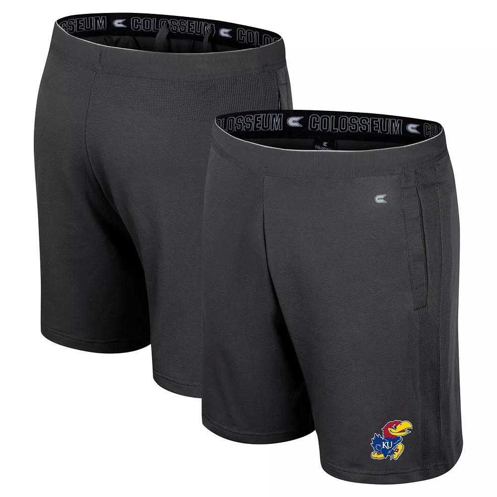 Men's Colosseum Charcoal Kansas Jayhawks Forget Shorts, Size: XL Product Image