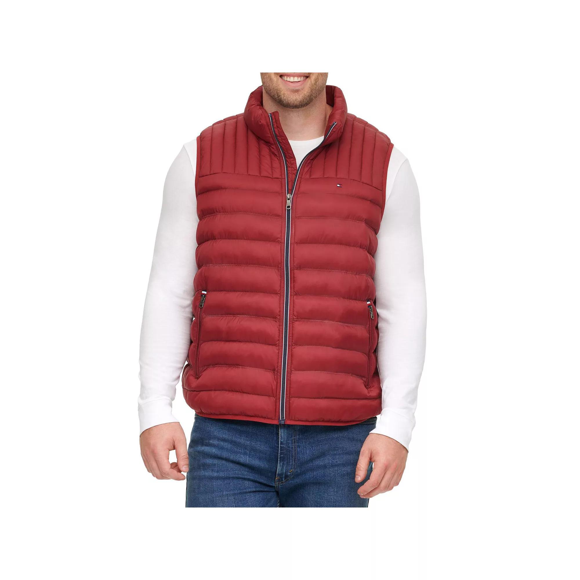 Big & Tall Tommy Hilfiger Quilted Vest, Men's,  Product Image