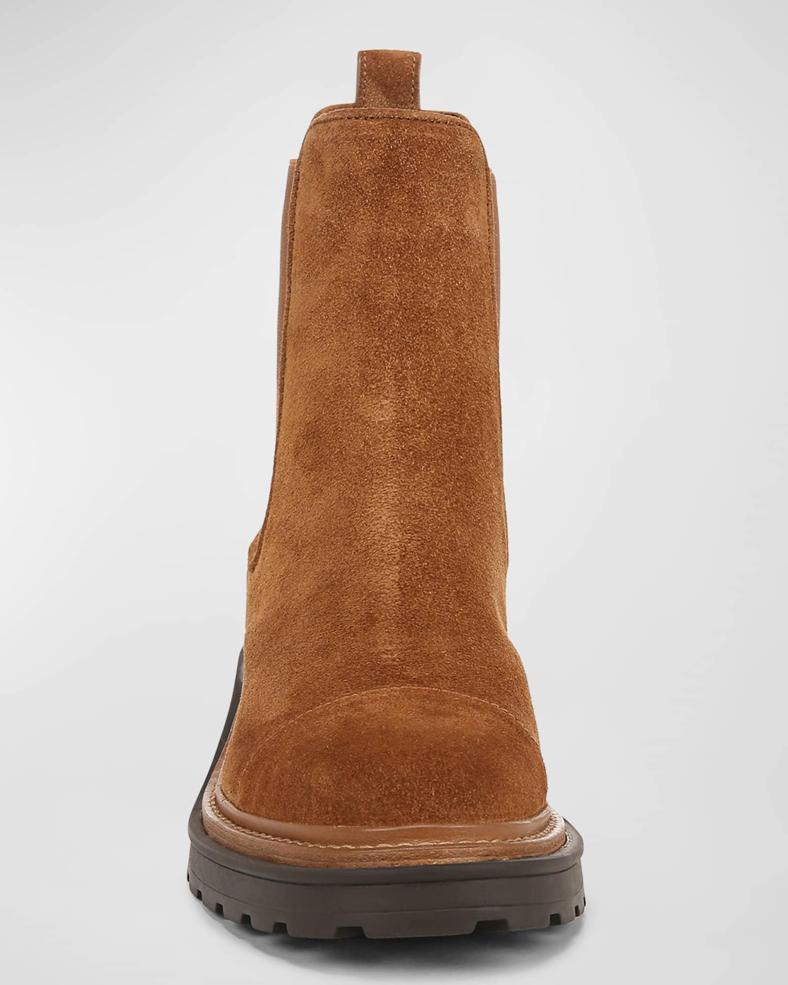 Delilah Suede Chelsea Booties Product Image