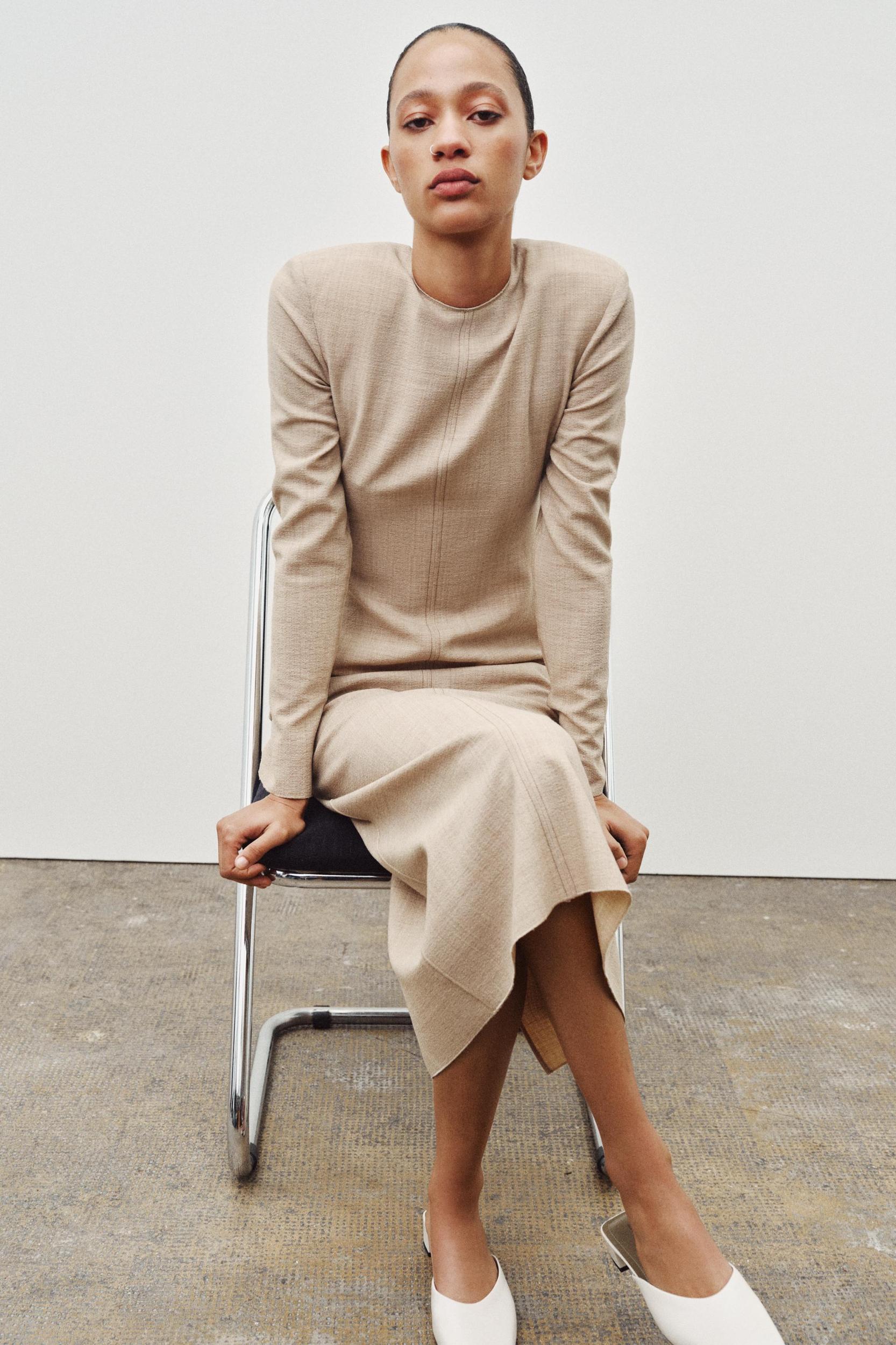 ZW COLLECTION WOOL TUBE DRESS Product Image