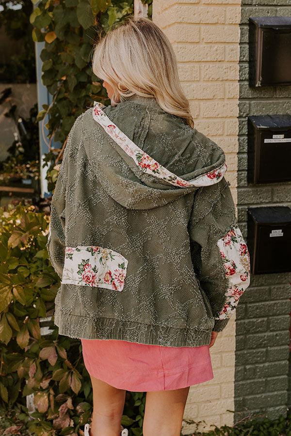 Misty Mornings Color Block Jacket Product Image