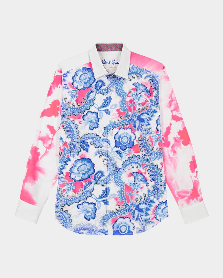 Men's Floral Sport Shirt Product Image