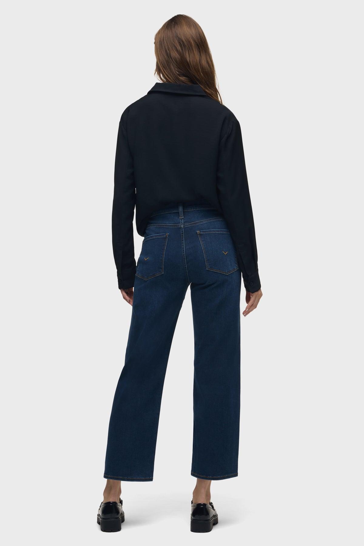 Noa High-Rise Straight Ankle Jean Female Product Image