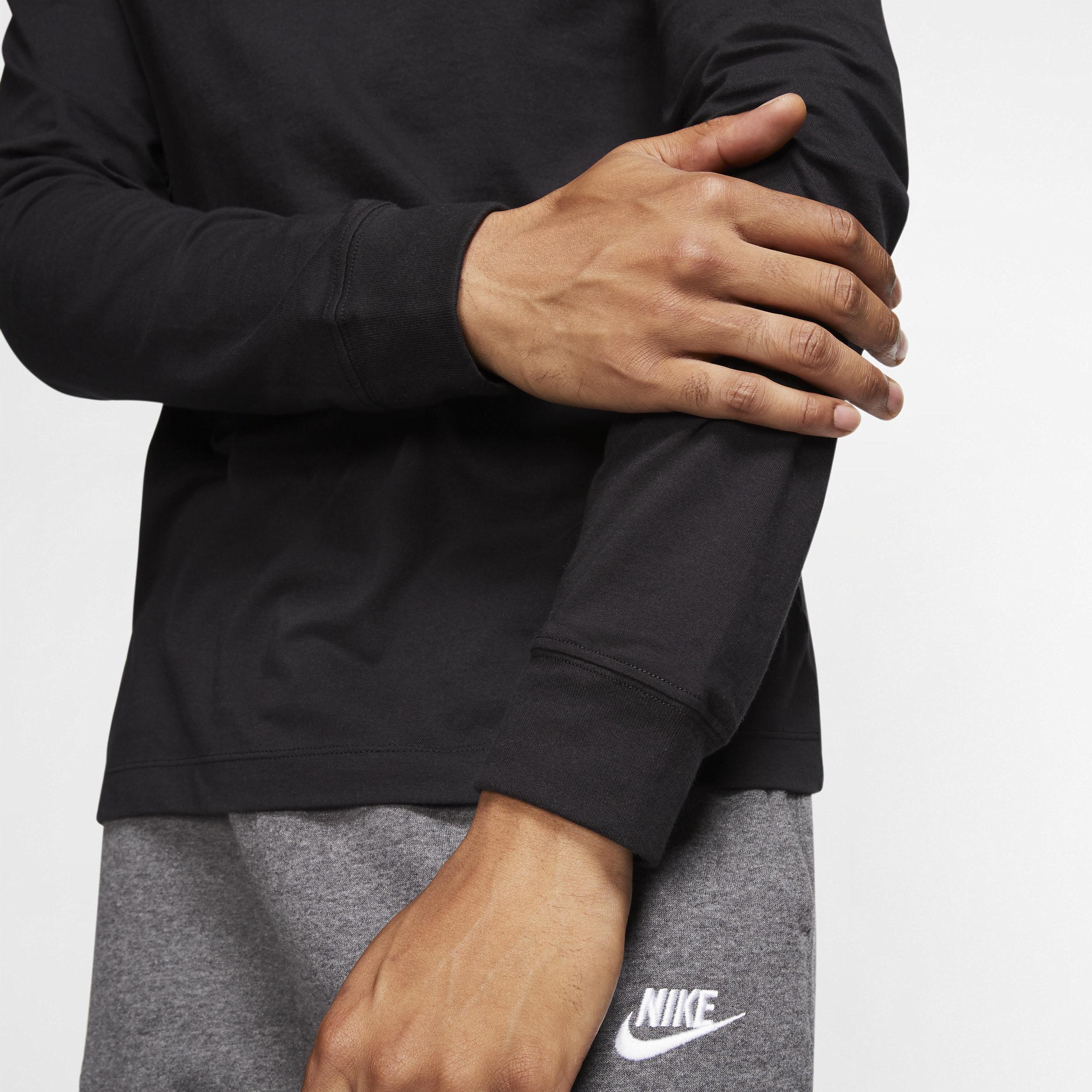 Mens Nike Sportswear Long-Sleeve T-Shirt | CI6291-010 Product Image