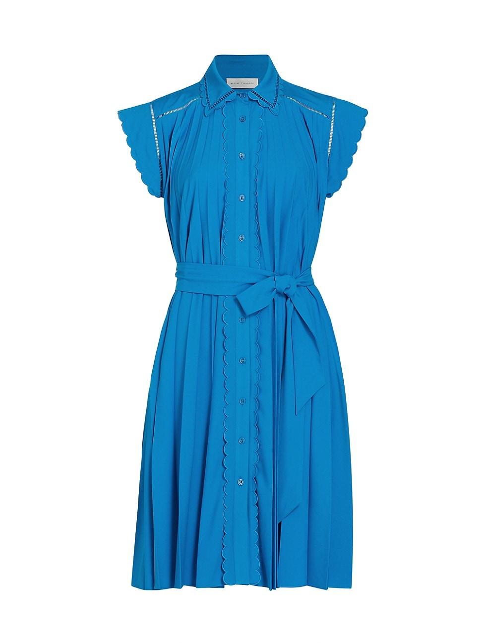 Womens The Marlowe Embroidered Midi-Shirtdress Product Image