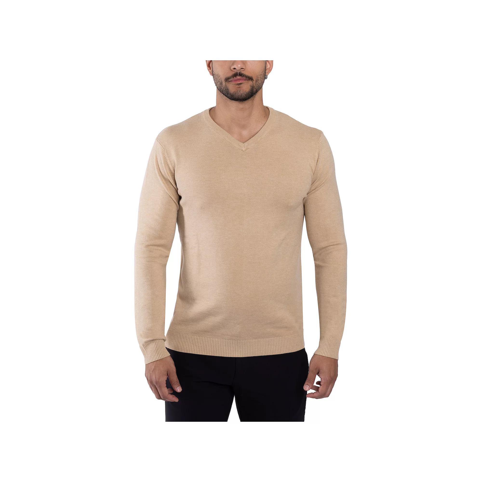 Men's Xray Fitted V-Neck Sweater,  Product Image