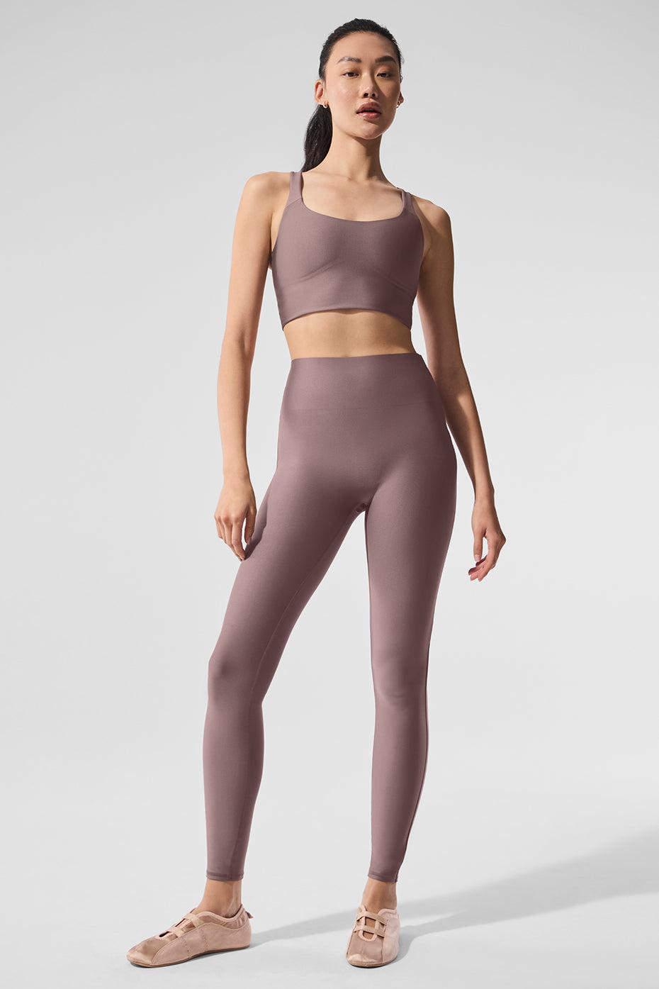 Airlift High-Waist Sleek Legging - Mushroom Female Product Image