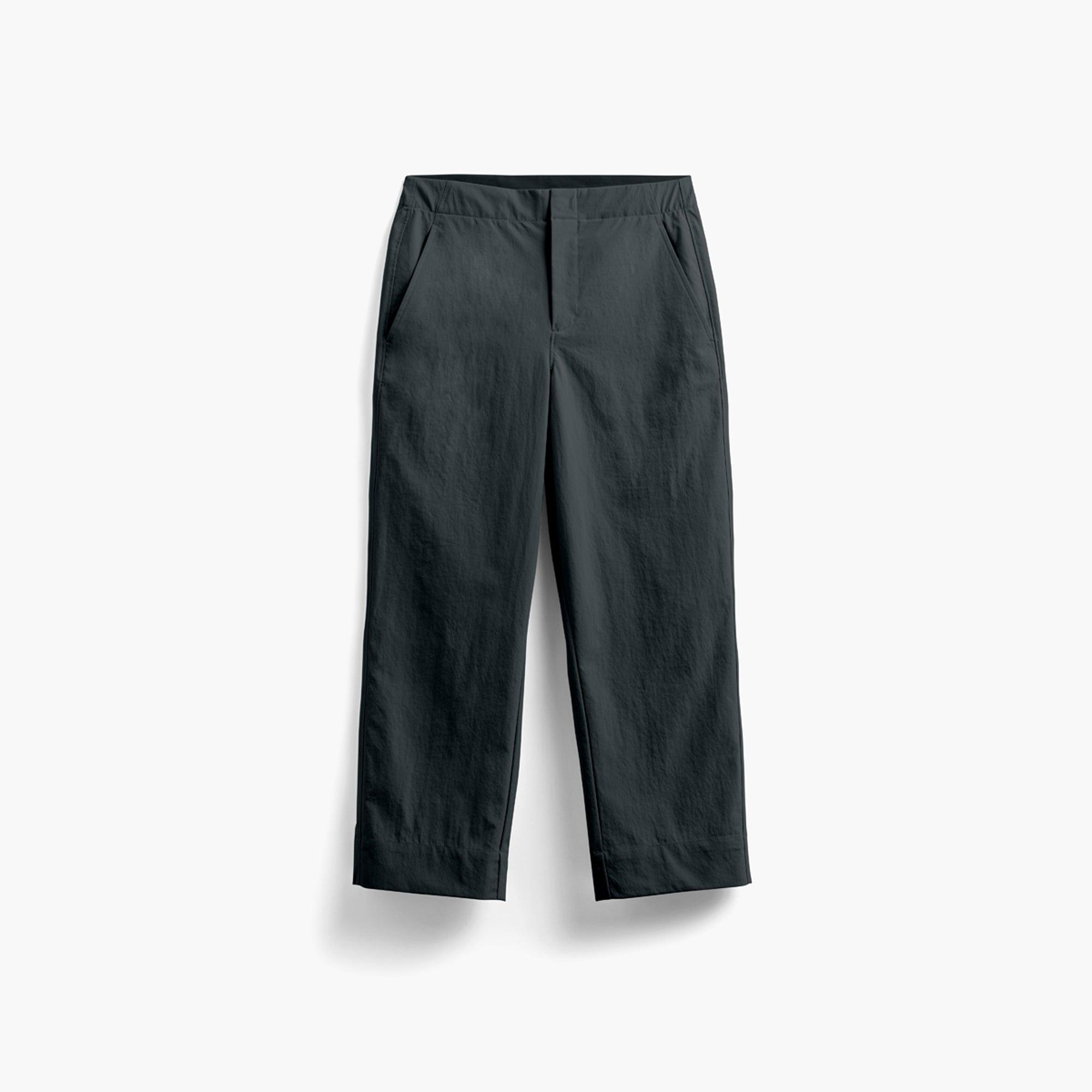 Women's Pace Poplin Cropped Chino - Navy Female Product Image