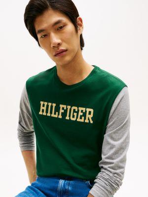 Long-Sleeve Colorblock Hilfiger T-Shirt Product Image