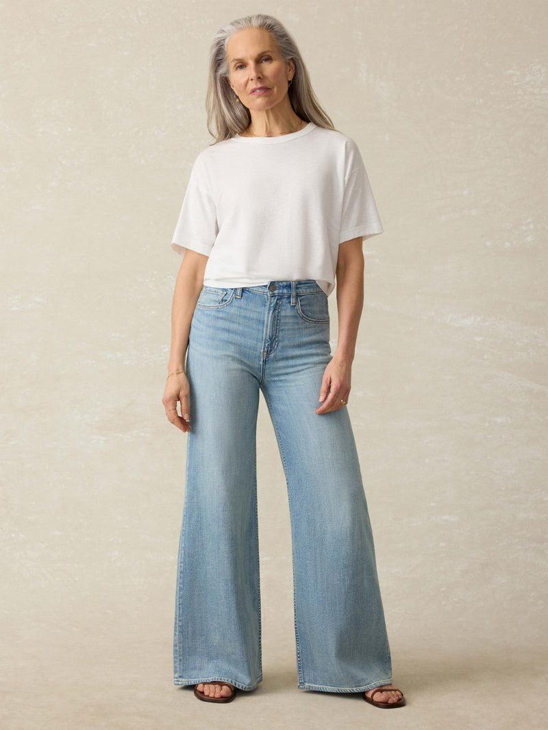 Sunwashed Regenerative Vintage Tee - White Female Product Image