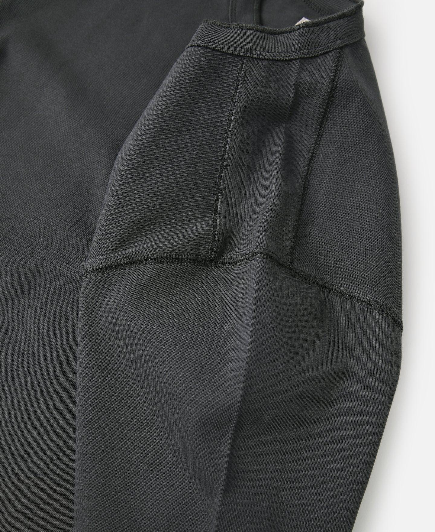 10.6 oz Cotton Short Sleeve Henley T-Shirt - White Product Image