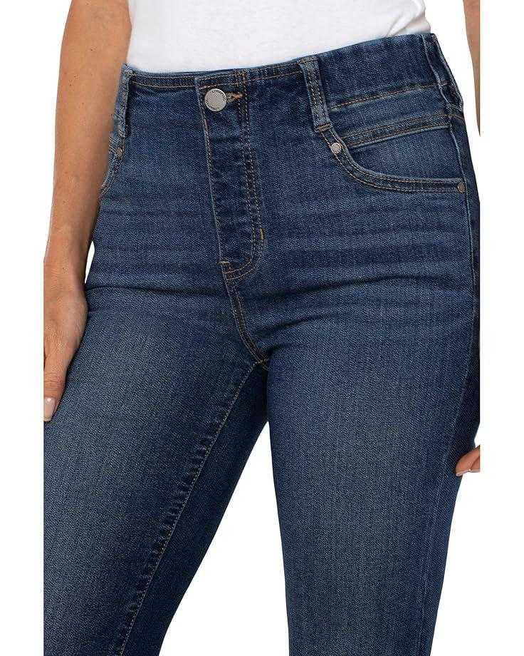 Gia Glider Pull On Slim Mid Rise Stretch Denim in Warner Lake Product Image