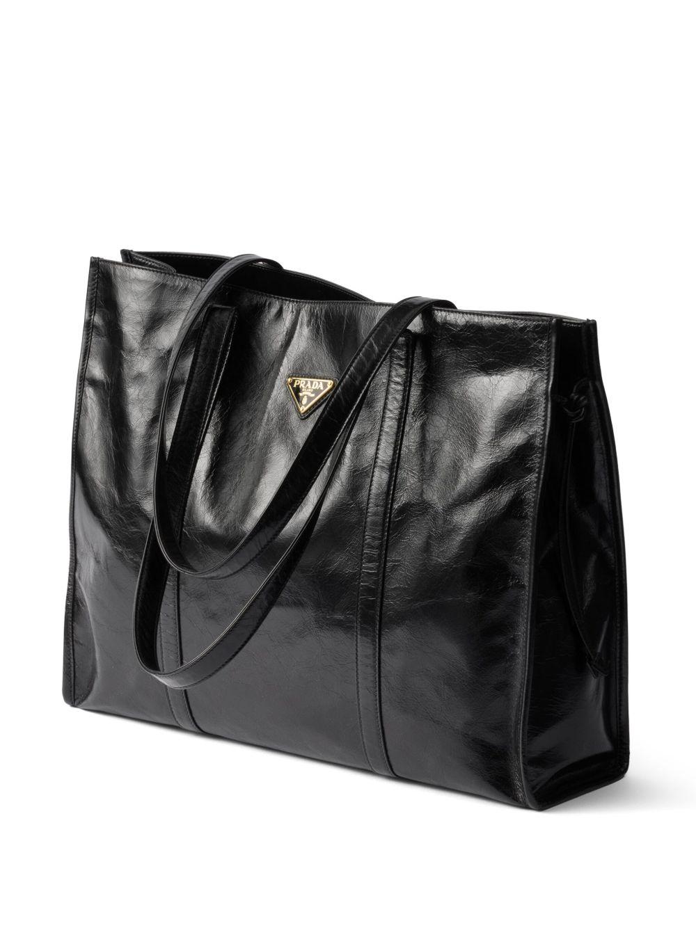 leather tote bag Product Image