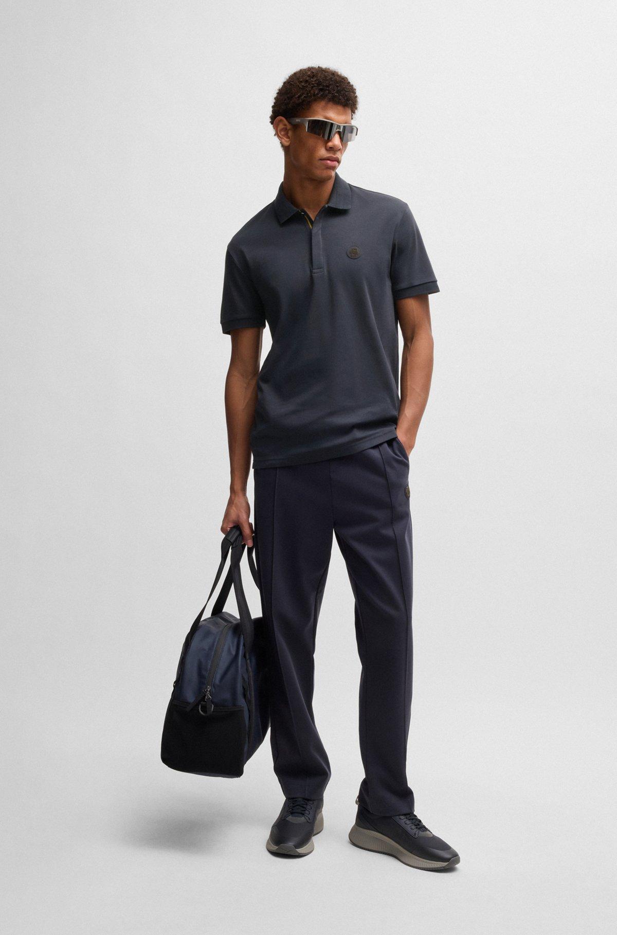 Paddy polo shirt in cooling cotton Product Image