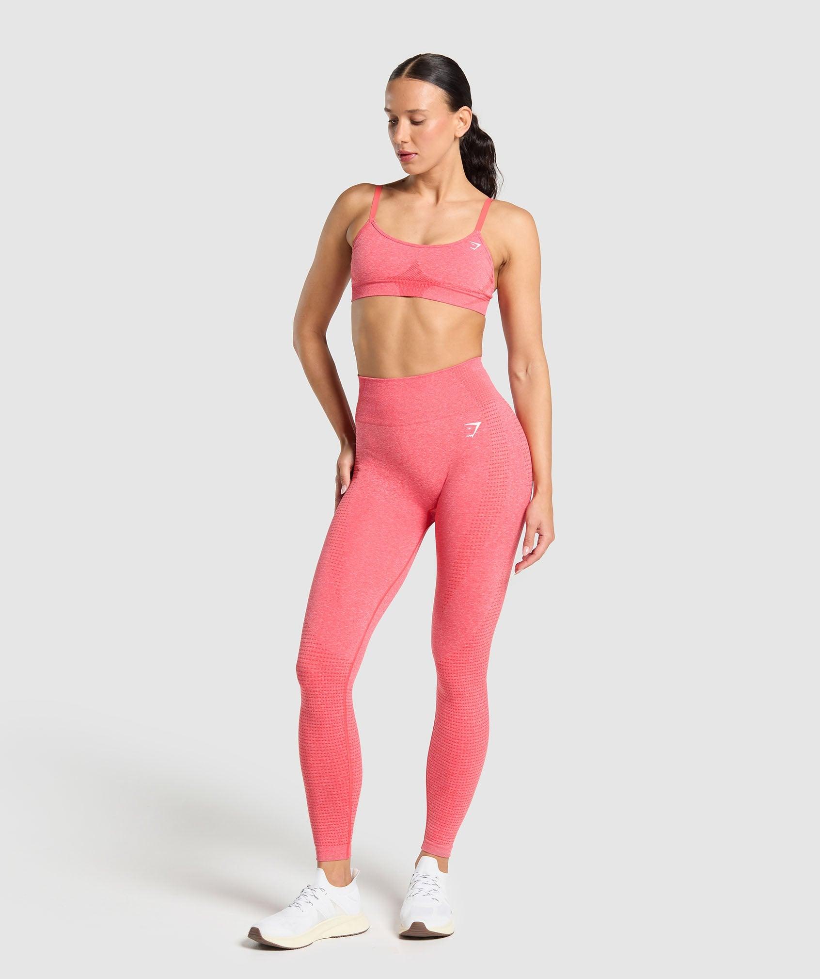 Gymshark Vital Leggings - Coral Red Marl Female Product Image