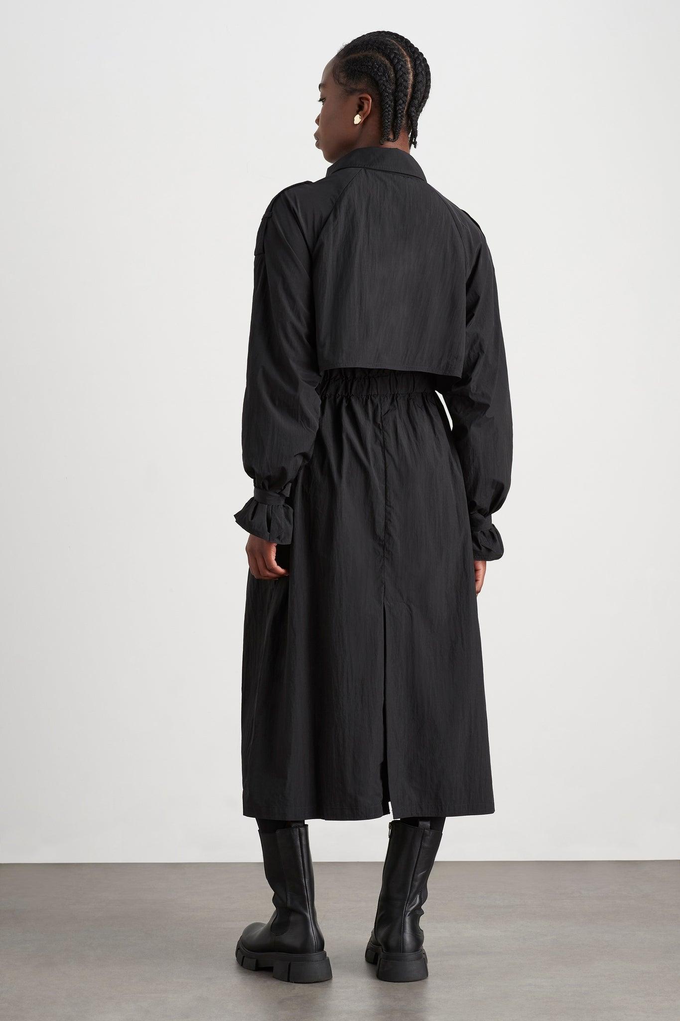 Longline Belted Trench 703 Product Image