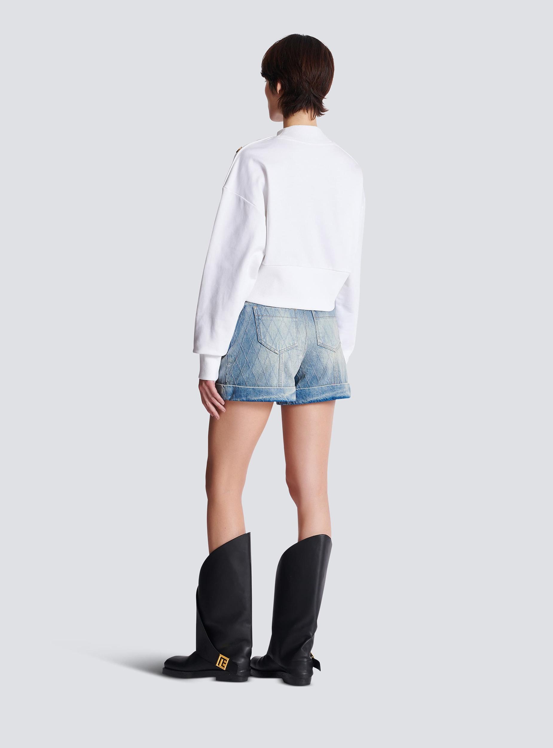 Printed Balmain Paris sweatshirt Product Image