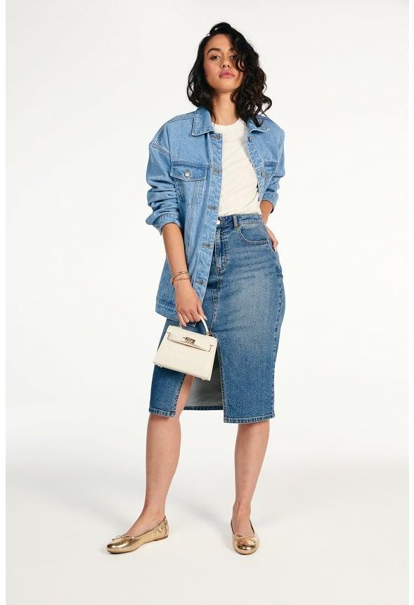 Ultra Oversized Denim Jacket Product Image